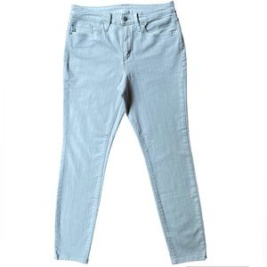Universal Thread Light Gray High Rise Skinny Jeans Size 10/30